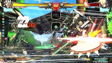REV 2 DEMO Ram airthrow midscreen throw RC far unequipped sword on Ky