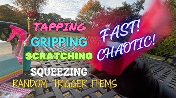 ASMR 🎯 FAST & AGGRESSIVE FOR THOSE THAT CAN HANDLE IT 🔥 CHAOTIC, LOUD RANDOM TRIGGERS‼️