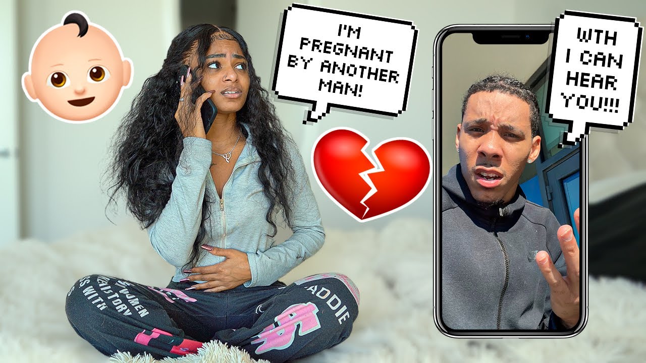 BUTT-DIALING MY BOYFRIEND SAYING IM PREGNANT BY ANOTHER MAN! *NEVER AGAIN*