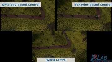 Ontology- and Behavior-Based Navigation of the Simulated GatorX855D in the Unreal Engine
