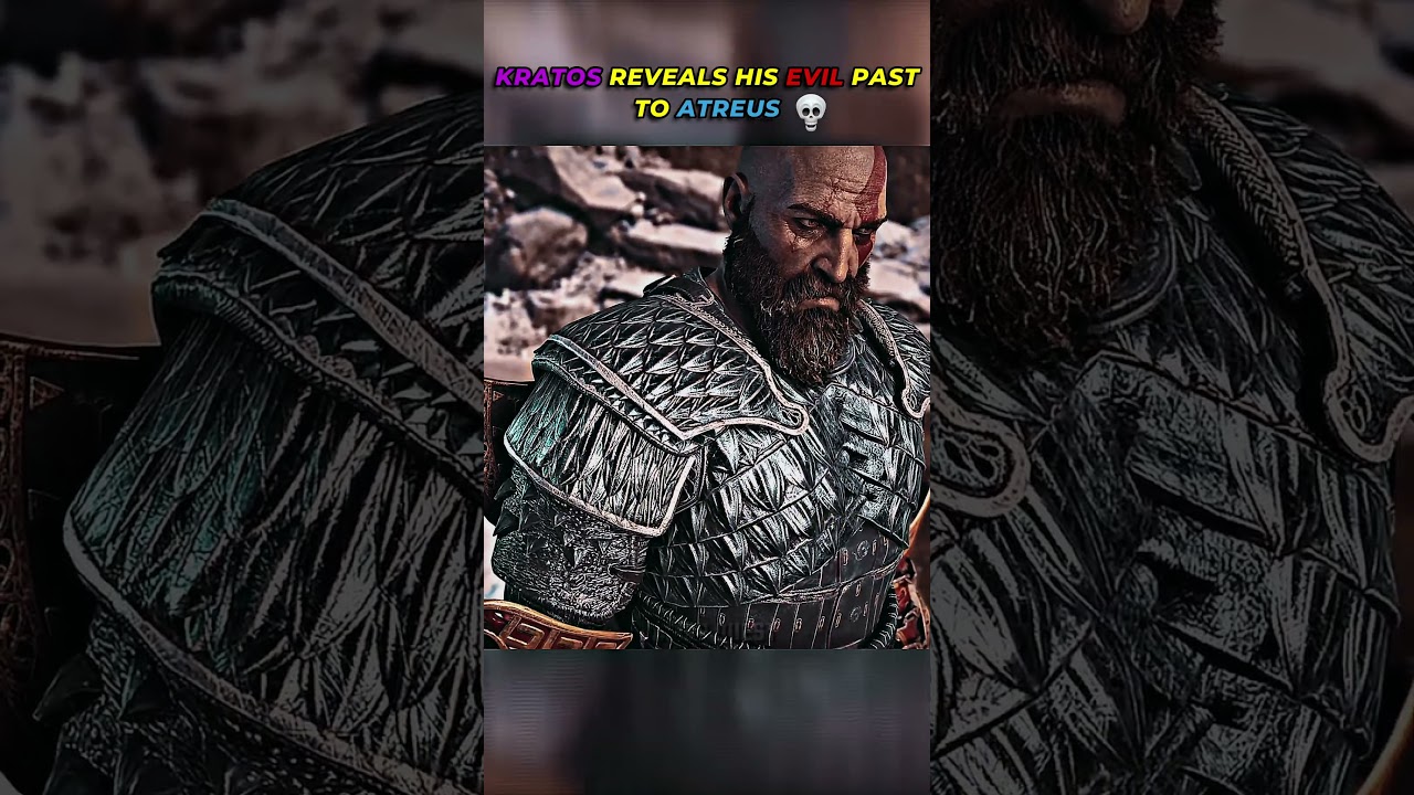 Kratos Confesses and Shares His Dark Emotional Past With His Son🪓💀🏹... GOW Ragnarök 