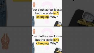 Why the scale is lying to you?#weightllossscience#metabolism#bodyrecomposition#