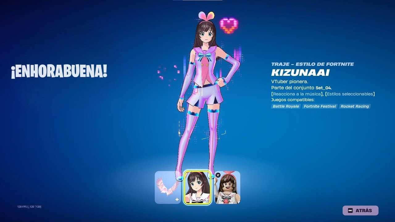 Como CONSEGUIR GRATIS la SKIN de *KIZUNA AI* en FORTNITE! (TODA la INFO!)