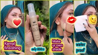 I Try Pakistani Affordable Brand Becute Foundation Transferproofwater Proof Hit Or Miss