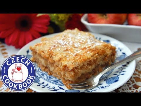 Apple Cobbler Recipe - Jablečná buchta - Czech Cookbook