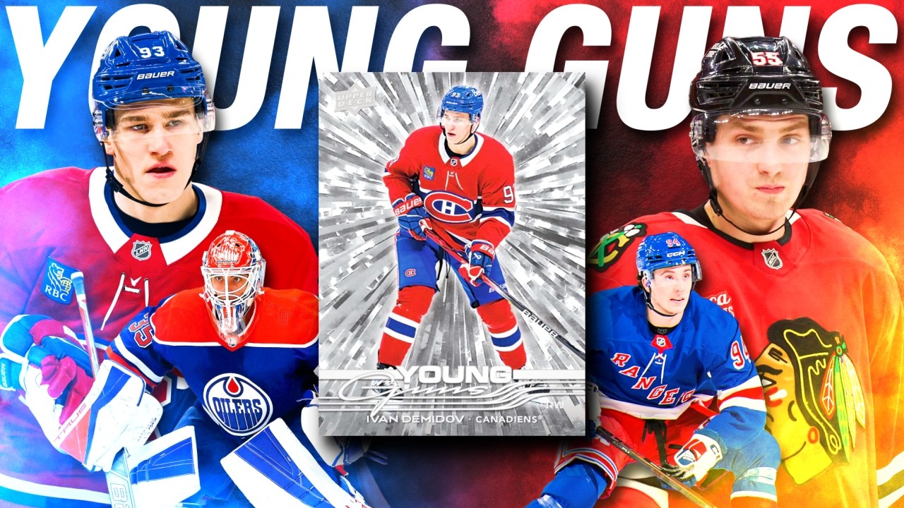 All 50 Young Guns in 2025-26 Upper Deck Series 1 Hockey!
