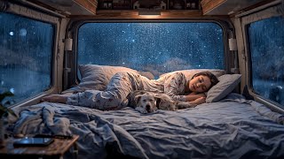 Soft Night Rain on Car Roof 🌙🚗 | LIVE Deep Sleep & Relaxation screenshot 2