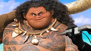 Removing MAUIS Tattoos (Moana) @PhotoshopSurgeon