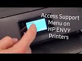 How to Access Printer Secret Menu Reset HP ENVY 7155 5540 4520 4516 4512 6255