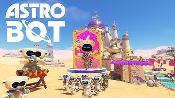 ASTRO BOT PS5 Pro - PS Portal 1080p 60fps | Ep.11 | Feather Cluster - Djinny Of The Lamp and More...
