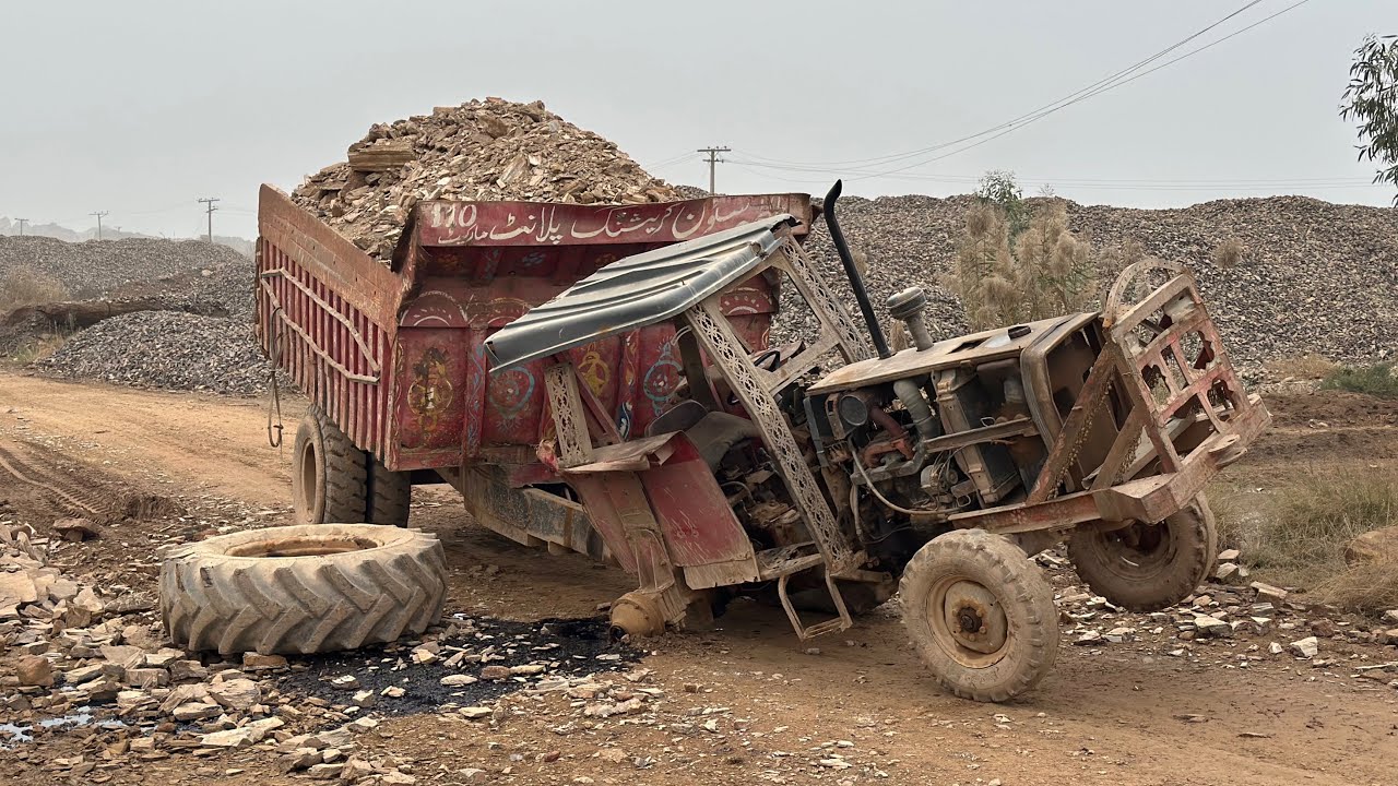 Heavy Load on Trolley Destroyed Tractor Axle | Mechanic Fixed It Fast