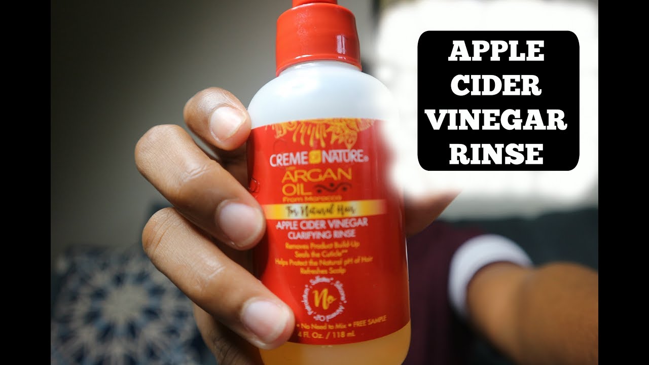 Apple Cider Vinegar Rinse Ft Creme of Nature Review YouTube