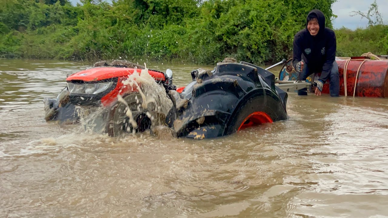 driver tractor kubota rt 140 and zt 155 di go transport water