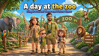 Our First Family Trip to the Zoo | Easy English | Listening Story (A1 Level)