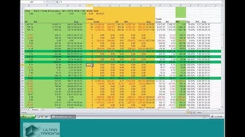 Ultra Trading Webinar - Статистика успешных трейдеров, Основы автоматизации в MS Excel