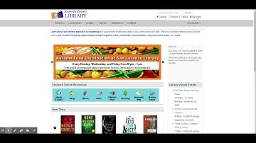 How to apply for the AC Library eCard