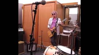 Rolling Stones, Keith Richards Rehearses Back Stage