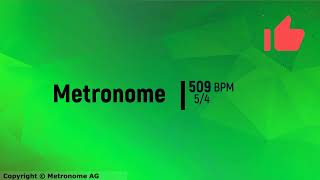 509 BPM 5/4 Metronome