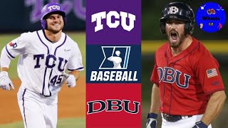 #6 TCU vs Dallas Baptist | Fort Worth Regional Winners Bracket | 2021 College Baseball Highlights