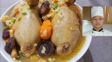 CHIM CÂU HẦM HẠT SEN VỚI THUỐC BẮC /ẨM THỰC PHÙNG TẤN