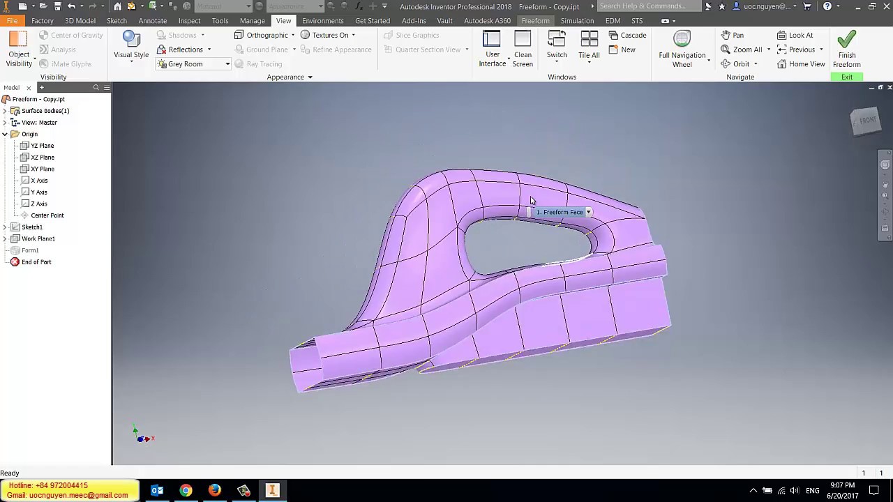 Inventor 2018 Plastic Design