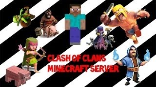 Clash Of Clans  Minecraft Server Review
