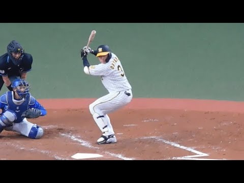 これぞ4番大山悠輔 先制タイムリーで開幕から3試合連続打点!!ベンチも盛り上がる