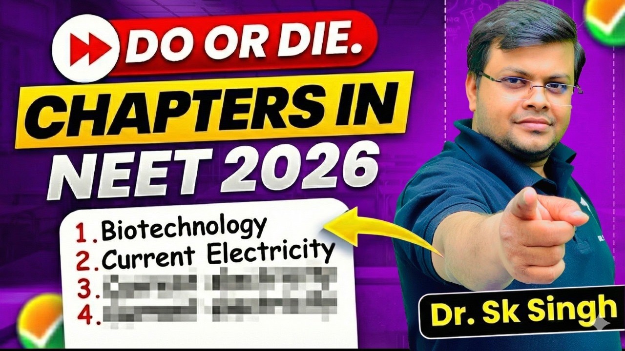 Most Important Chapters for NEET 2026 | Chapter Wise Weightage of ...