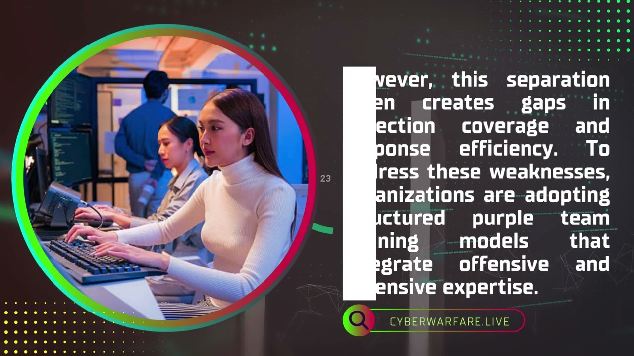 Purple Team Training for Cyber Security Analysts: A Modern Approach to Real-World Defense