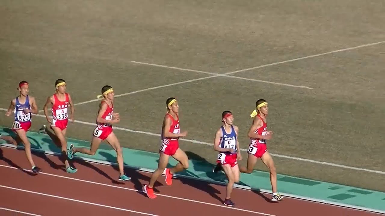 【太田蒼生 高1時代のレース その3】 都道府県対抗男子駅伝福岡県高校代表選考会 男子5000m（2018年11月24日）