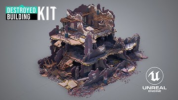 Destroyed Building Kit  - Unreal Trailer