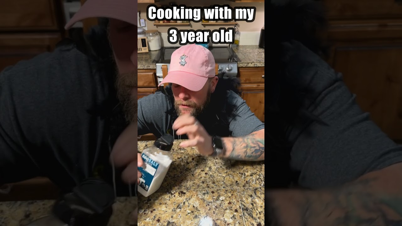 True Stories: Cooking With My 3 Year Old! 