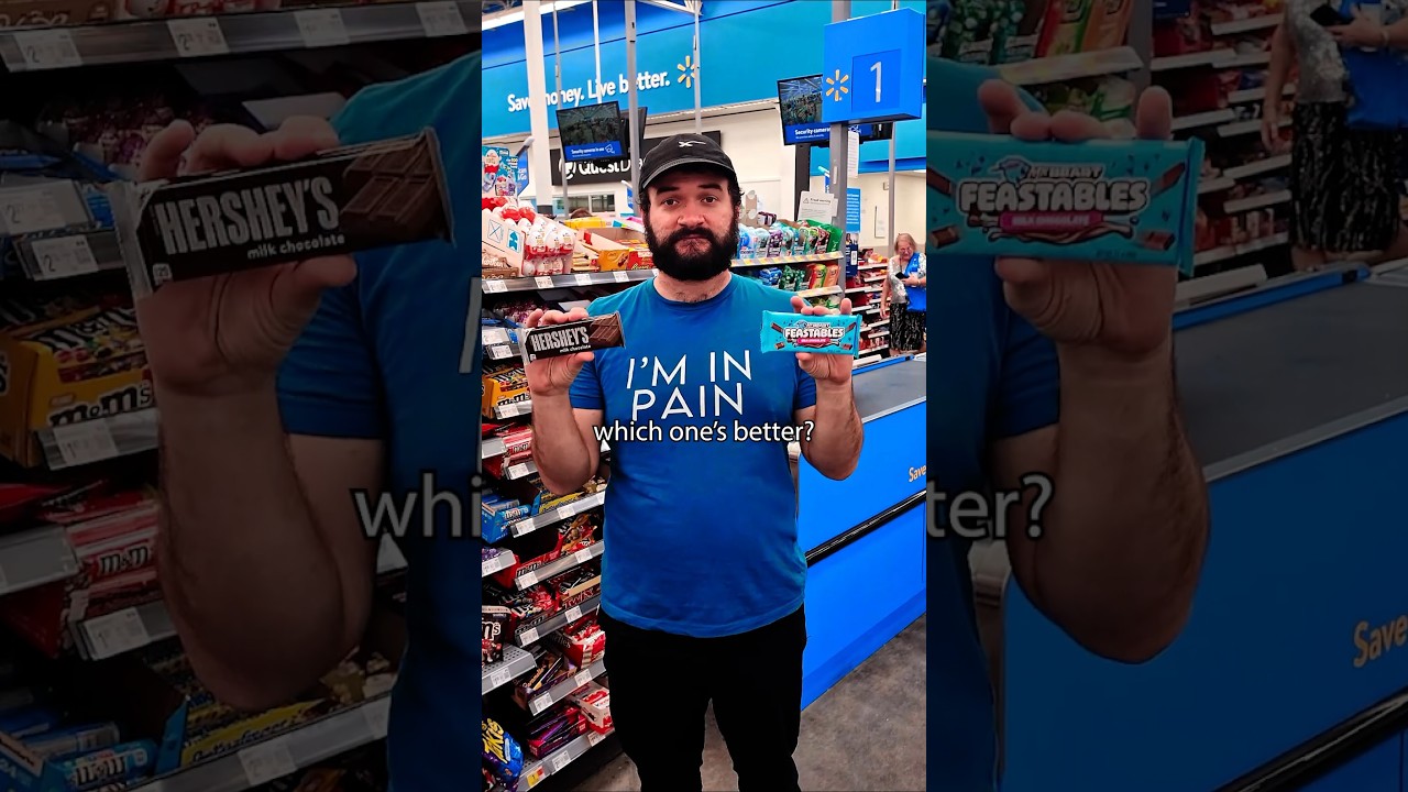 Mr. Beast Feastables VS Hershey's Who is Better? 