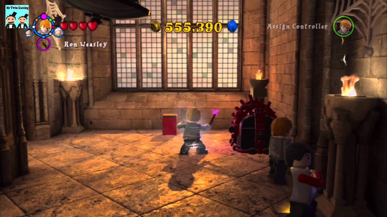 Lego Harry Potter Years 5-7 Walkthrough - Outside the Room of