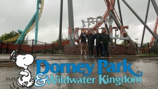 Dorney Park 5/10/24 | Opening Day in Pouring Rain + 1st time on Iron Menace!!!