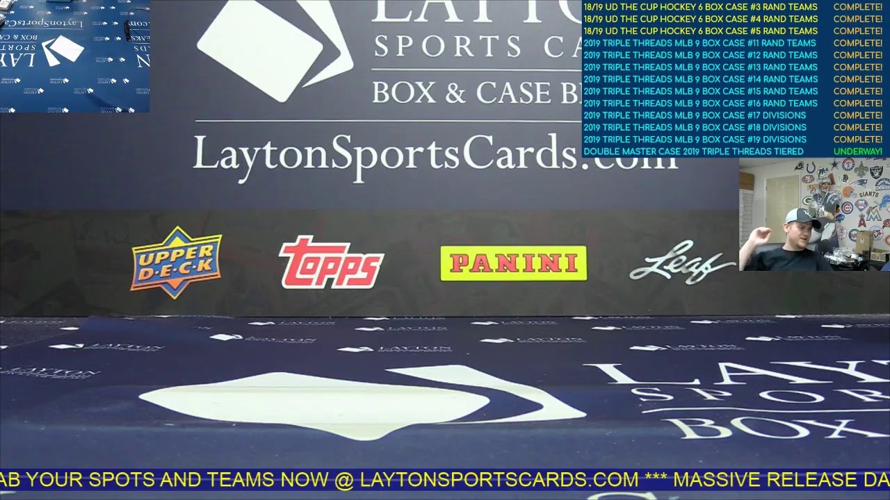 Layton Sports Cards Live! YouTube