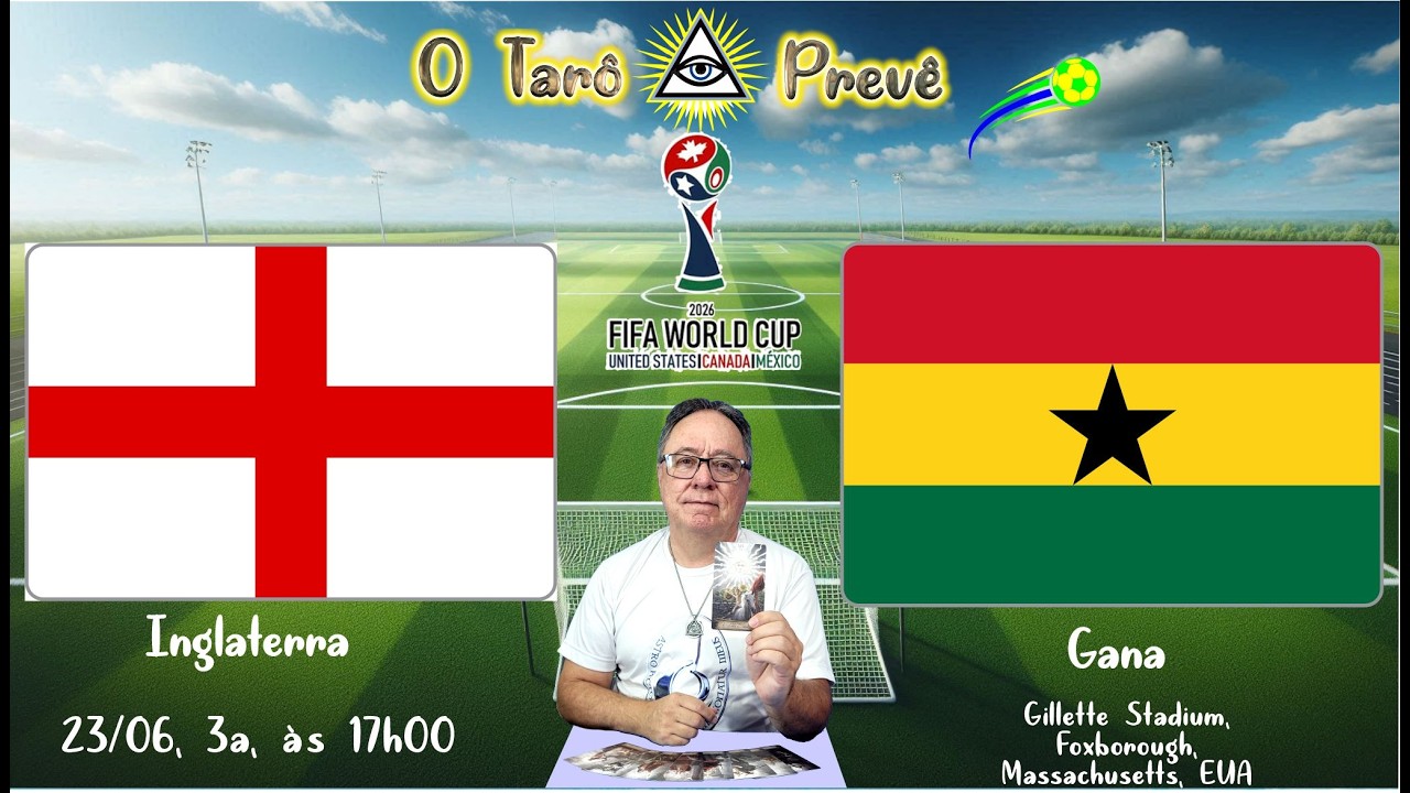 O Tarô Prevê   WORLDCUP   England x Ghana