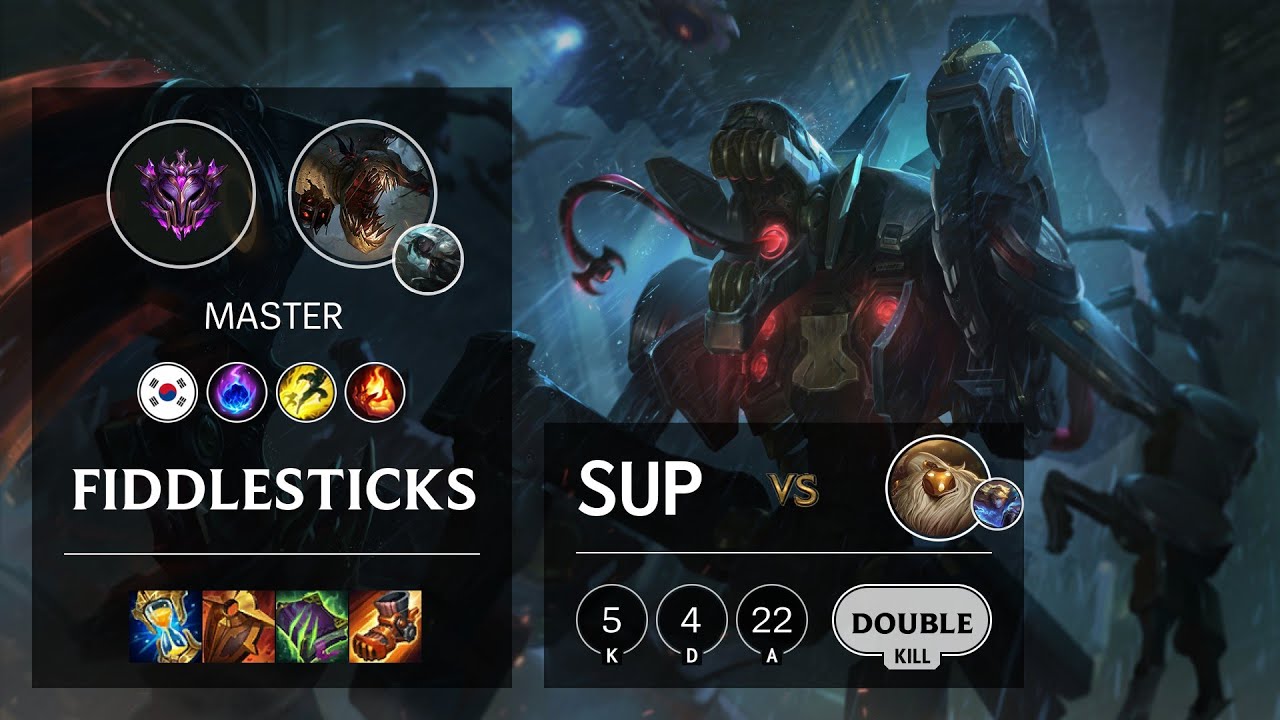 Fiddlesticks Support vs Bard - KR Master Patch 11.13