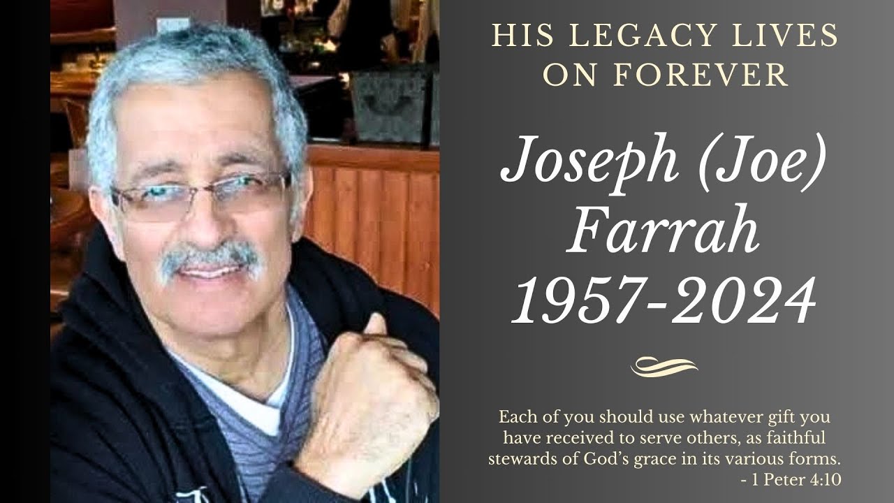 Funeral of Joseph (Joe) Farrah - YouTube