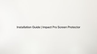 CASGEAR Impact Pro Screen Protector | Installation Guide