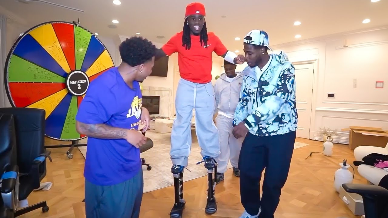 Kai Cenat Gets New Height Boosters...😂