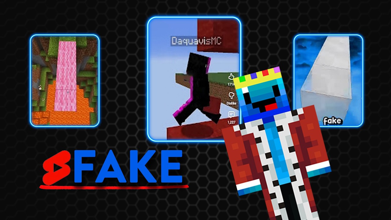 They have been FAKING these Minecraft videos!!!