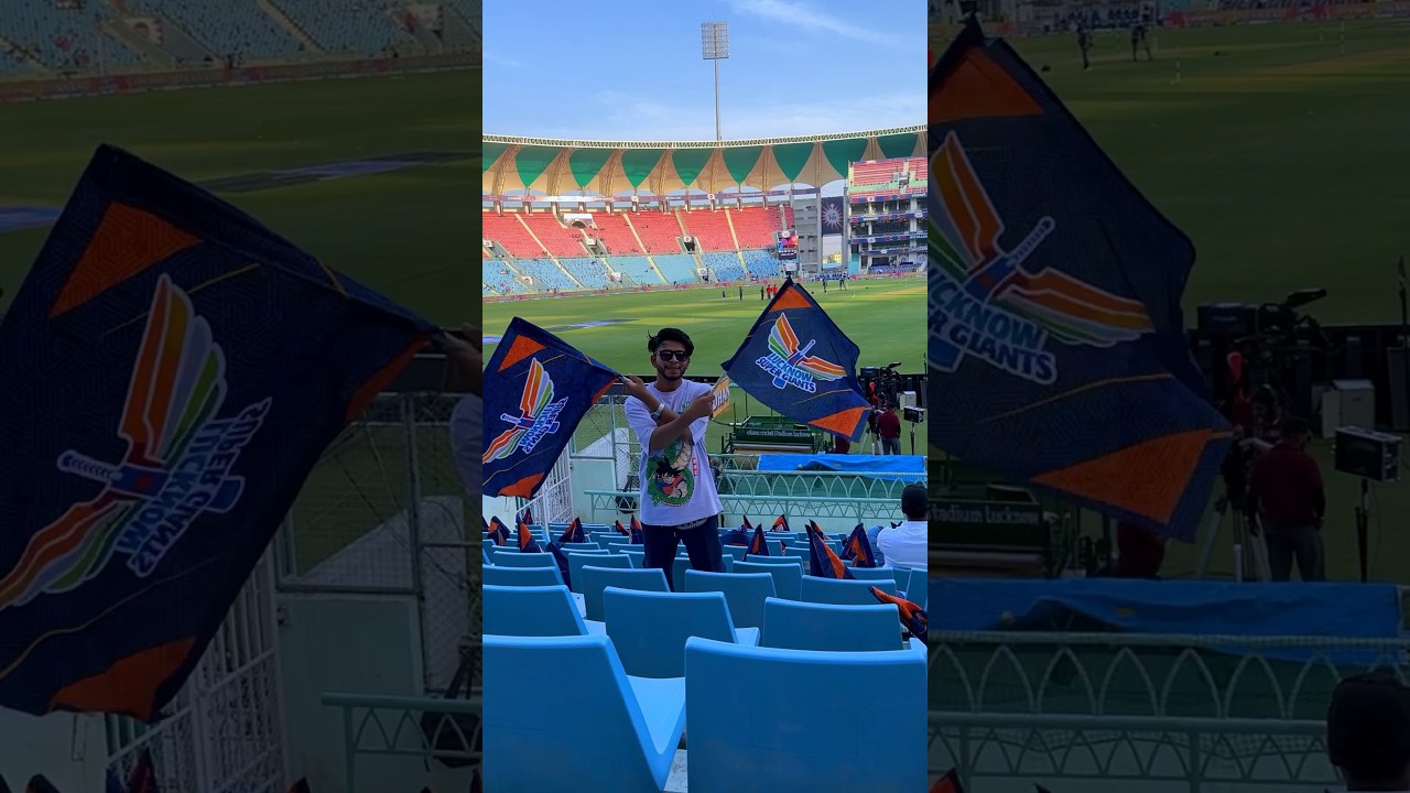 First IPL Match In Cricket Stadium 😍🥰 