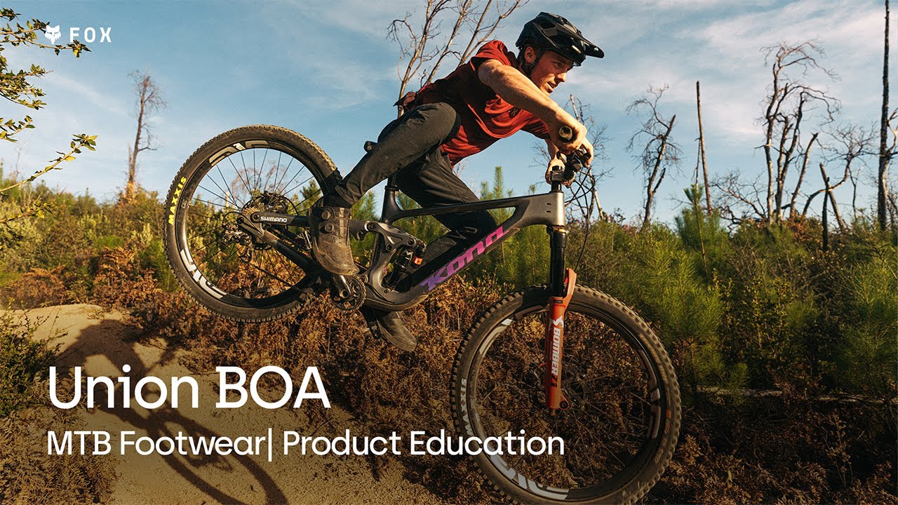 Обувь Fox Union BOA® оснащена вставкой D3O® для поглощения вибраций и снижения усталости.