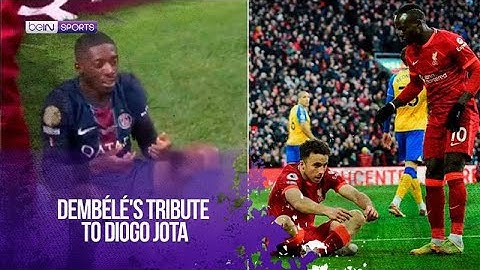 Ousmane Dembélé’s Tribute to Diogo Jota in the Club World Cup