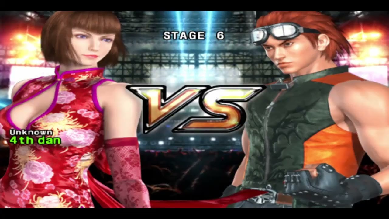 Tekken 5 Anna 3P arcade Mode part 6