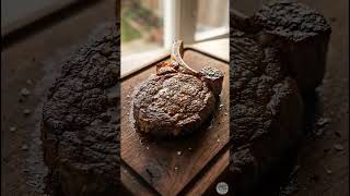 Intense Sear, Juicy Butter. #asmrfood #steak #ribeye #meatlover #grill