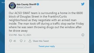 Armed man in custody following standoff with Ada County SWAT team