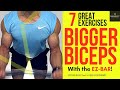 BICEPS WORKOUT | 7 biceps exercises With the EZ-BAR | Biceps workout at home | DANIELPT