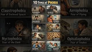 10 Phobias You Didn’t Know 😱 10 Phobias You Didn’t Know 😱